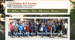 Desktop Screenshot of campallsaints.com